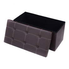 Load image into Gallery viewer, 30" Large Folding Ottoman Storage Seat