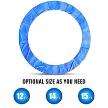 Load image into Gallery viewer, Blue Safety Round Spring Pad Replacement Cover for 15' Trampoline