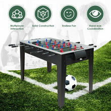 Load image into Gallery viewer, 48" Competition Sized Home Recreation Wooden Foosball Table-Black