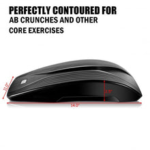Load image into Gallery viewer, Goplus Ab Mat Abdominal Trainer Sit Up Support Pad-Black