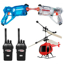 Load image into Gallery viewer, Infrared Laser Tag Guns Game with 2 Walkie Talkies & Helicopter