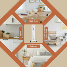 Load image into Gallery viewer, 1500W Oil Filled Radiator Heater with Dual Safe Protections