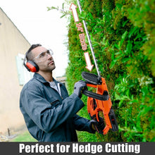 Load image into Gallery viewer, 20v Cordless Hedge Trimmer 24-Inch Dual Action Blade with Battery and Charger