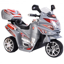 Load image into Gallery viewer, 3 Wheel Kids Ride On Motorcycle 6V Battery Powered Electric Toy Bicyle New-Gray