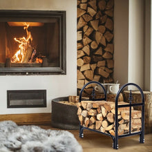 Load image into Gallery viewer, 2' Outdoor Heavy Duty Steel Firewood Storage Holder