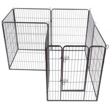 Load image into Gallery viewer, 40" 8 Metal Panel Heavy Duty Pet Playpen Dog Fence