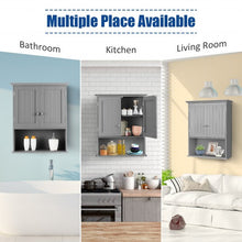 Load image into Gallery viewer, Wall Mount Bathroom Storage Cabinet -Gray