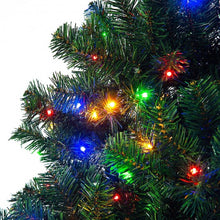 Load image into Gallery viewer, 7.5 ft Pre-Lit Artificial Christmas Tree with 550 Multicolor Lights