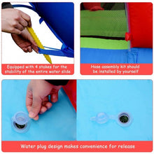 Load image into Gallery viewer, Inflatable Water Slide Jumping Bounce House with Ocean Ball