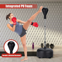Load image into Gallery viewer, Freestanding Punching Bag with Stand Boxing Gloves for Adult Kids Adjustable