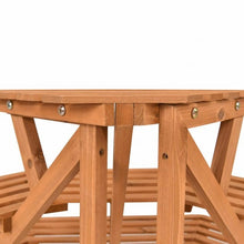 Load image into Gallery viewer, 3 Tiers Wooden Corner Plant Ladder Pot Holder Rack