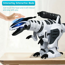 Load image into Gallery viewer, Kids Intelligent Interactive Remote Controller Robot Dinosaur-Black