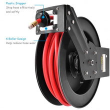 Load image into Gallery viewer, 3/8" x 50' Auto Rewind Retractable Air Hose Reel Compressor