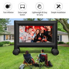 Load image into Gallery viewer, Inflatable Outdoor Movie Projector Screen with Blower-20'