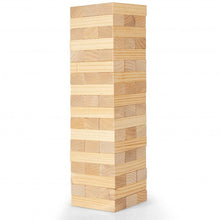 Load image into Gallery viewer, 54 Pcs Giant Wooden Tumbling Timber Toy with Carrying Bag