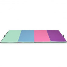 Load image into Gallery viewer, 4' x 8' x 2" Portable Gymnastics Mat Folding Exercise Mat