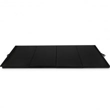 Load image into Gallery viewer, 4'x10'x2" Thick Folding Panel Gymnastics Mat-Black