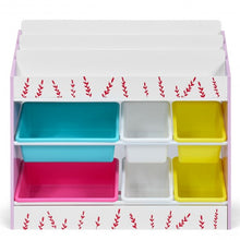 Load image into Gallery viewer, Kids Toy Storage Organizer Children Storage Bins & Book Sleeves