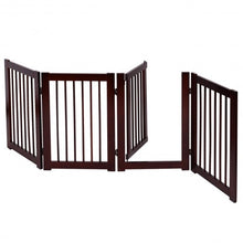 Load image into Gallery viewer, 30" Configurable Folding 4 Panel Wood Fence
