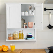 Load image into Gallery viewer, Wall-mounted Bathroom Medicine Cabinet-White