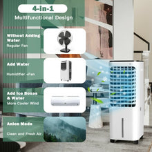 Load image into Gallery viewer, 4-in-1 Convenient Evaporative Air Cooler 12L Water Tank 4 Ice Boxes-White