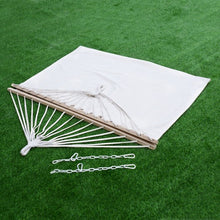 Load image into Gallery viewer, 161" Outdoor Swing Wooden Curved Arc Hammock