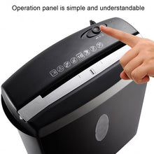 Load image into Gallery viewer, 10 Sheet Cross-Cut Paper Shredder Machine with Basket