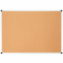Load image into Gallery viewer, 44" x 32" Cork Notice Pin Board with Aluminium Frame-1 Pack