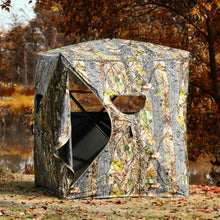 Load image into Gallery viewer, 3 Person Hunting camouflage Surround View Tent with Slide Mesh Window