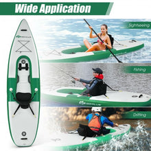 Load image into Gallery viewer, Inflatable Kayak Includes Aluminum Paddle with Hand Pump for 1 Person-Green