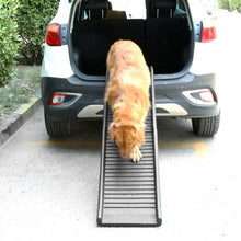 Load image into Gallery viewer, 61" Folding Portable Lightweight Non-Slip Dog Cat Pet Ramp