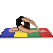 Load image into Gallery viewer, 4' x 8' x 2" 4 Colors Folding Panel Gymnastics Mat