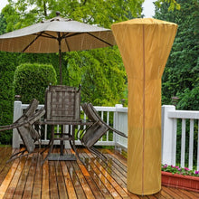 Load image into Gallery viewer, Patio Standing Propane Heater Cover Waterproof with Zipper and Bag-Beige