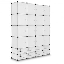 Load image into Gallery viewer, 16+8 Cubes Portable Clothes Closet Storage Cabinet
