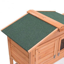 Load image into Gallery viewer, Wooden Rabbit Chicken Coop Poultry Cage
