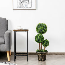 Load image into Gallery viewer, 30" Artificial Topiary Triple Ball Tree Indoor and Outdoor UV Protection