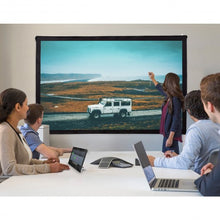 Load image into Gallery viewer, 100" Standing Portable Fast Folding Projector Screen w/ Carry Bag