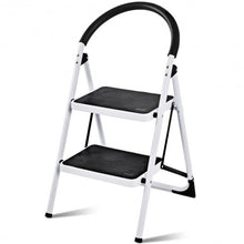Load image into Gallery viewer, Folding Stool Heavy Duty Industrial Lightweight 2 Step Ladder