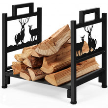Load image into Gallery viewer, 18" Wood Lumber Storage Holder for Fireplace Stove Fire Pit