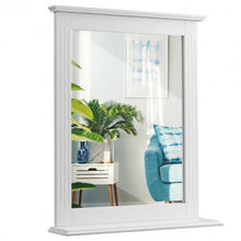 Load image into Gallery viewer, Bathroom Wall Mirror with Shelf Vanity Makeup Mirror