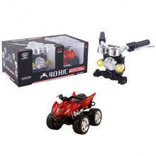 Load image into Gallery viewer, 1/12 Scale 2.4G 4D R/C Simulation ATV Remote Control Motorcycle Kids Car Toys-Red