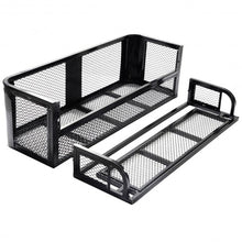 Load image into Gallery viewer, ATV UTV Universal Steel Cargo Hunting Rear Drop Basket Rack