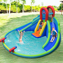 Load image into Gallery viewer, Inflatable Water Slide Bounce House with Mighty Splash Pool