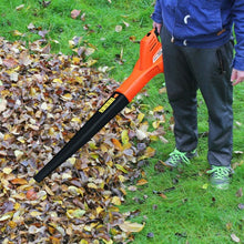 Load image into Gallery viewer, Cordless Leaf Blower Sweeper with 130 MPH Blower Battery & Charger