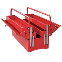 Load image into Gallery viewer, 20" Portable 5 Trays Mechanic Garage Steel Cantilever Tool Box