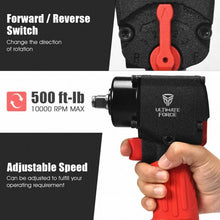 Load image into Gallery viewer, 1/2" Mini Air Impact Wrench Pneumatic Driver with Hammers