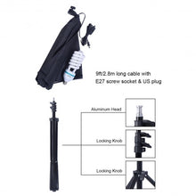 Load image into Gallery viewer, 2 x 85W Continuous Bulb Light Softbox Photography Lighting Kit