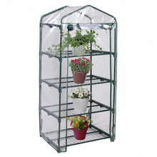 Load image into Gallery viewer, Outdoor Portable Mini 4 Shelves Greenhouse