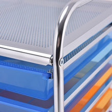 Load image into Gallery viewer, 15 Drawers Rolling Storage Cart Organizer