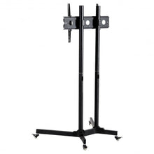 Load image into Gallery viewer, Plasma Screen TV Cart Stand w/ Wheels Mobile Fits